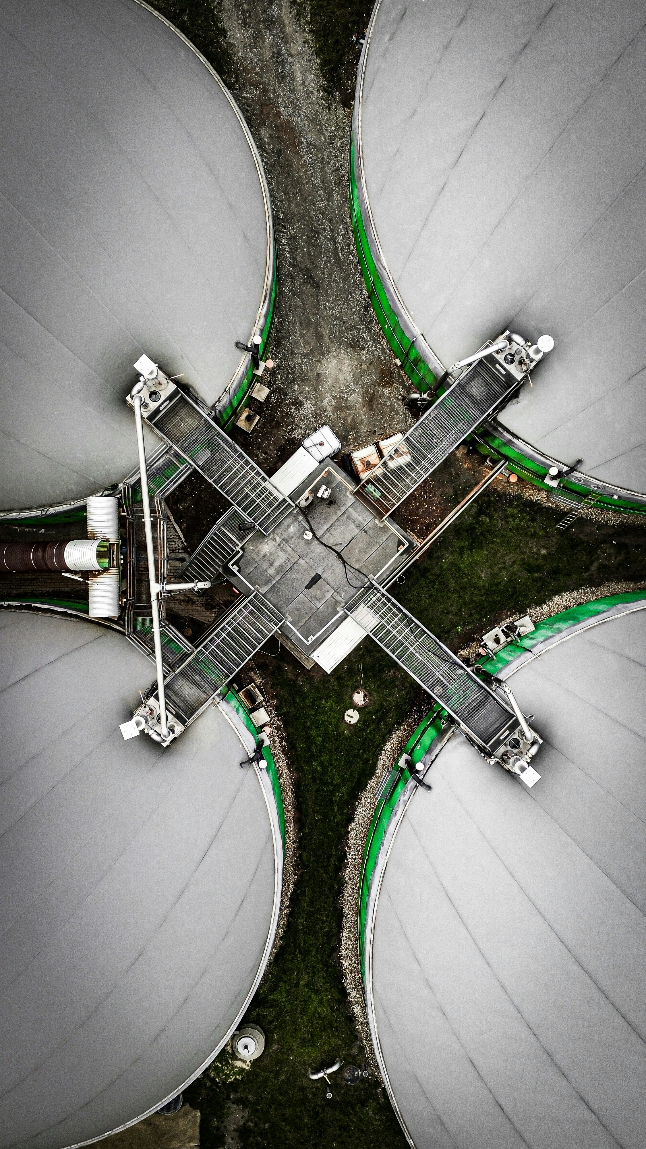 Biogas Plant Aerial